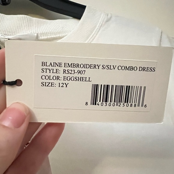 NWT Sea New York Blaine Embroidered Short Sleeve Combo Dress - Picture 6 of 9